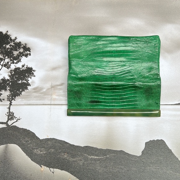 Daniella Ortiz luxury April lizard leather Clutch - Picture 8 of 12